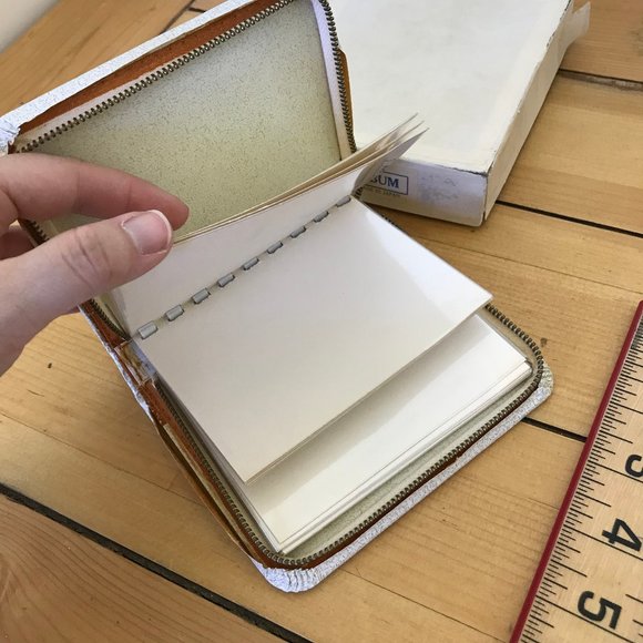 Small Photo Album Vintage Made in Japan Newspaper Clippings Teen Girl & Poodle - Picture 5 of 10